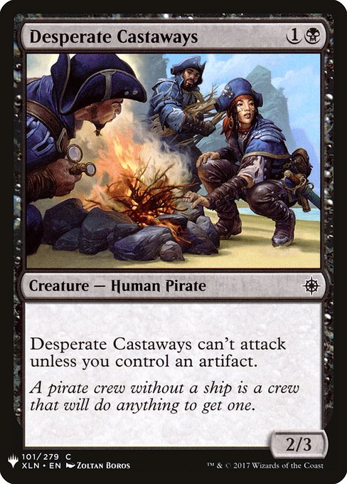 Desperate Castaways (XLN-101) [The List]