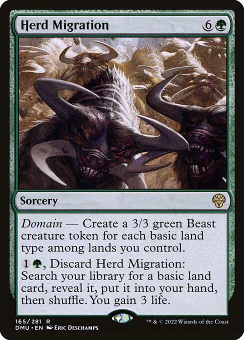 Herd Migration (165) [Dominaria United]