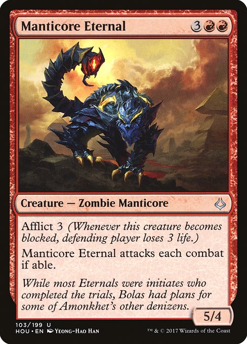 Manticore Eternal (103) [Hour of Devastation]