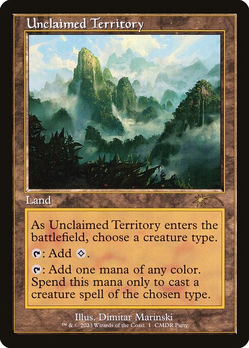 Unclaimed Territory (11) [Wizards Play Network 2023]