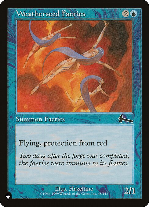 Weatherseed Faeries (ULG-48) [The List]