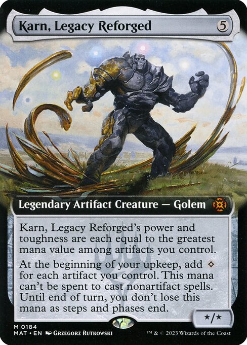 Karn, Legacy Reforged (184) [March of the Machine: The Aftermath] [Extended Art]