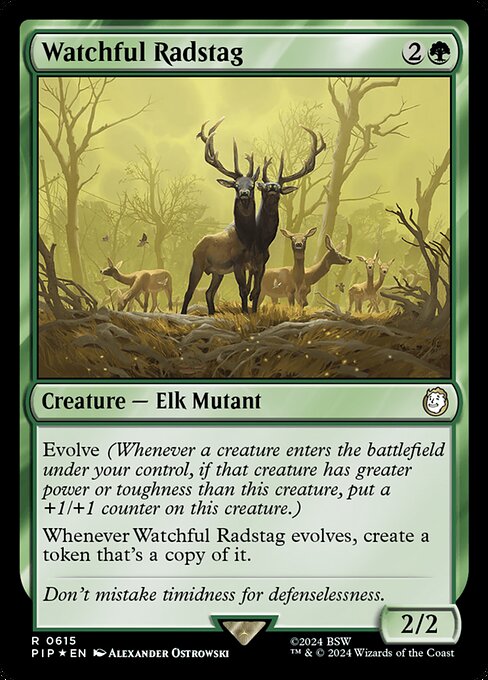 Watchful Radstag (615) [Fallout]