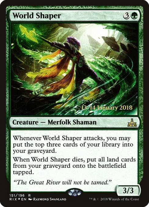World Shaper (151s) [Rivals of Ixalan Promos]