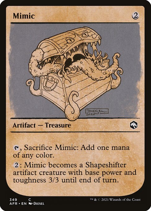 Mimic (349) [Adventures in the Forgotten Realms] [Showcase]
