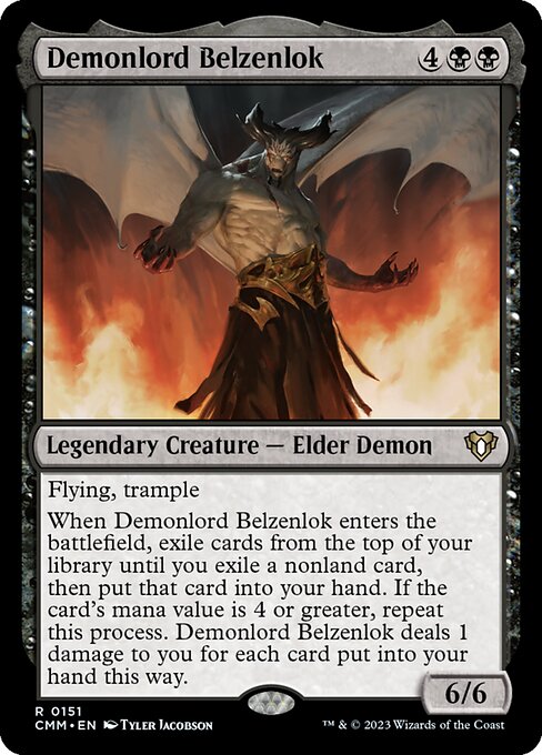 Demonlord Belzenlok (151) [Commander Masters]