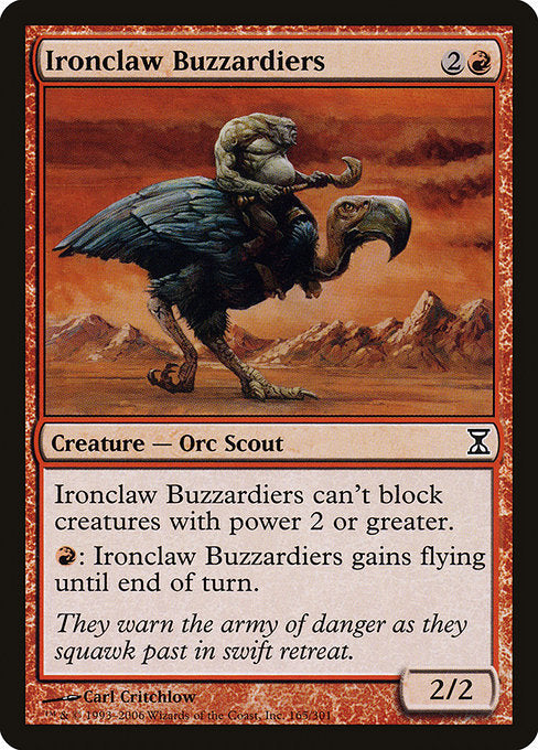 Ironclaw Buzzardiers (165) [Time Spiral]