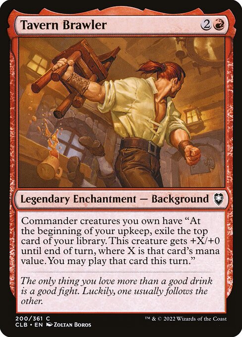 Tavern Brawler (200) [Commander Legends: Battle for Baldur's Gate]
