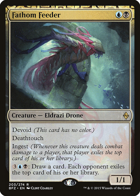 Fathom Feeder (203) [Battle for Zendikar]