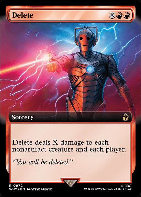 Delete (972) [Doctor Who] [Extended Art]