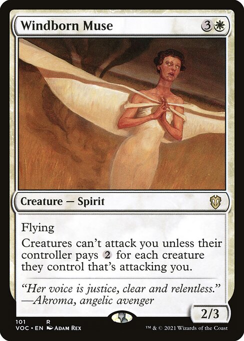 Windborn Muse (101) [Crimson Vow Commander]