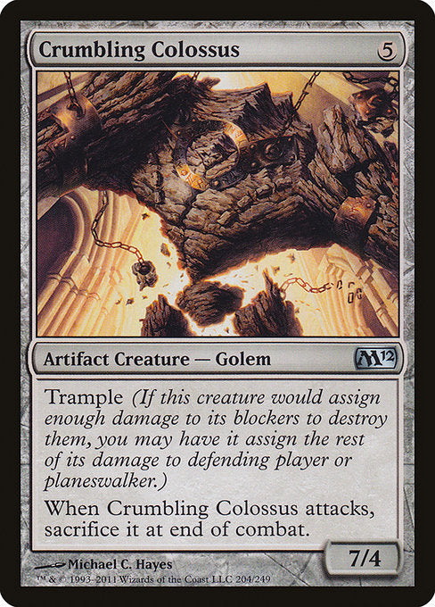 Crumbling Colossus (204) [Magic 2012]