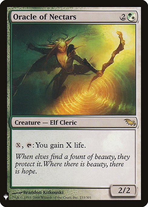 Oracle of Nectars (SHM-233) [The List]