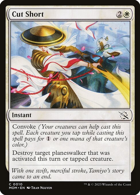 Cut Short (10) [March of the Machine]