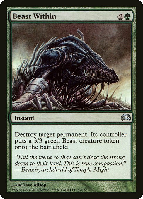 Beast Within (57) [Planechase 2012]