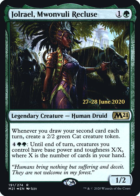 Jolrael, Mwonvuli Recluse (191s) [Core Set 2021 Promos]