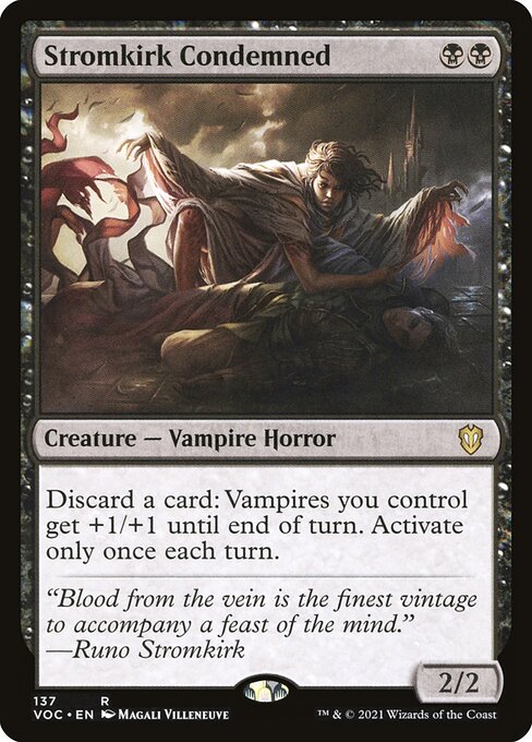 Stromkirk Condemned (137) [Crimson Vow Commander]