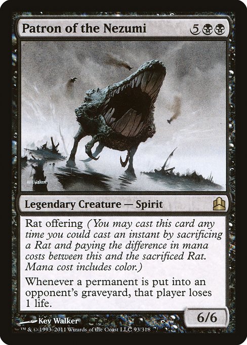 Patron of the Nezumi (93) [Commander 2011]