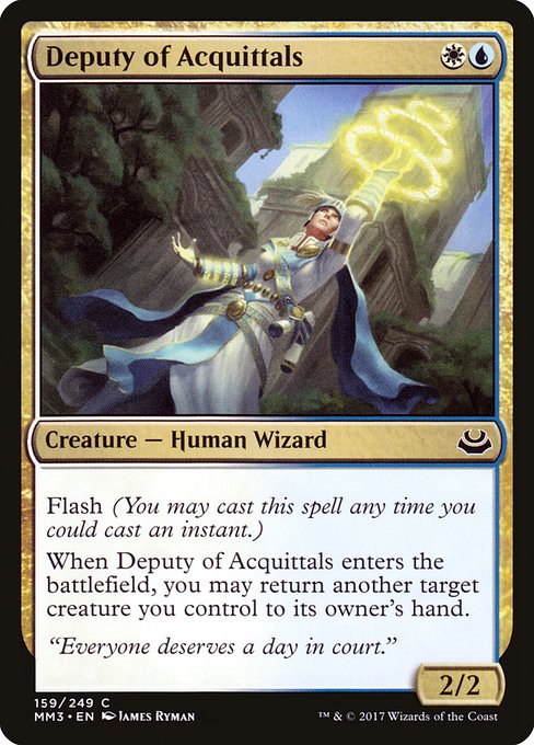 Deputy of Acquittals (159) [Modern Masters 2017]
