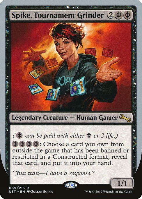 Spike, Tournament Grinder (69) [Unstable]