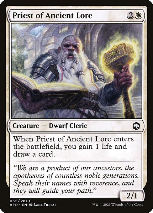 Priest of Ancient Lore (35) [Adventures in the Forgotten Realms]