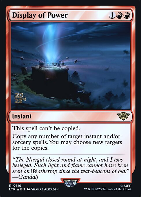 Display of Power (119s) [Tales of Middle-earth Promos]