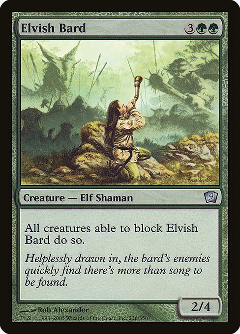 Elvish Bard (236★) [Ninth Edition]
