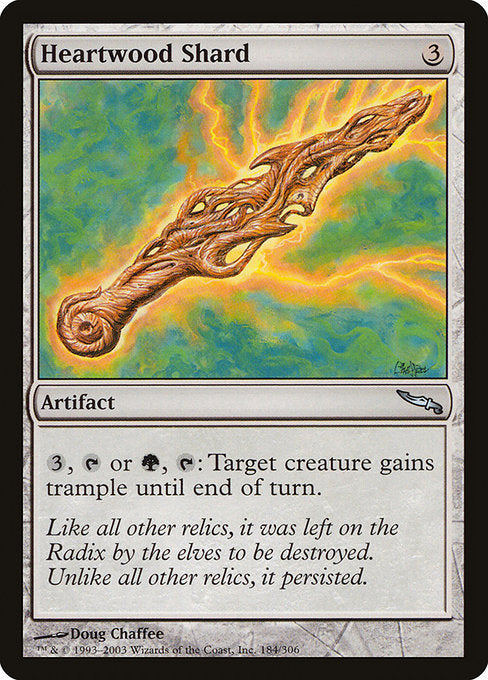 Heartwood Shard (184) [Mirrodin]