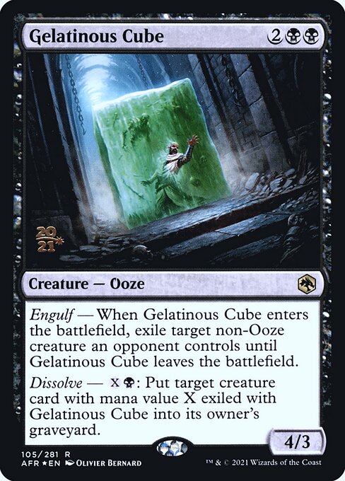 Gelatinous Cube (105s) [Adventures in the Forgotten Realms Promos]