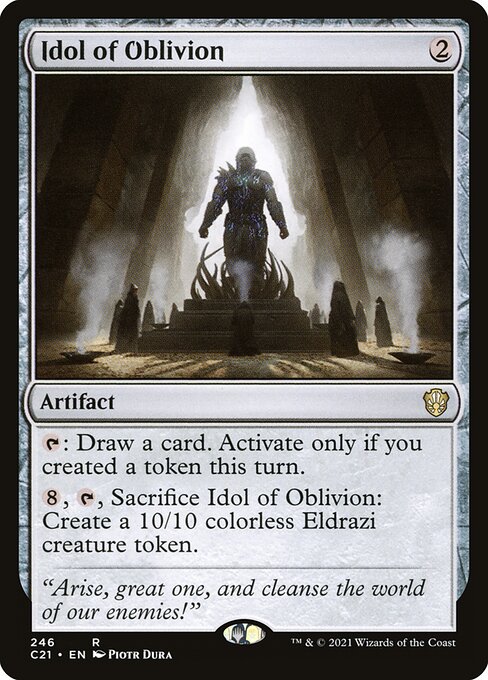 Idol of Oblivion (246) [Commander 2021]