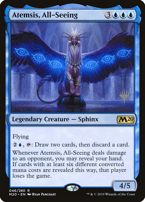 Atemsis, All-Seeing (46p) [Core Set 2020 Promos]
