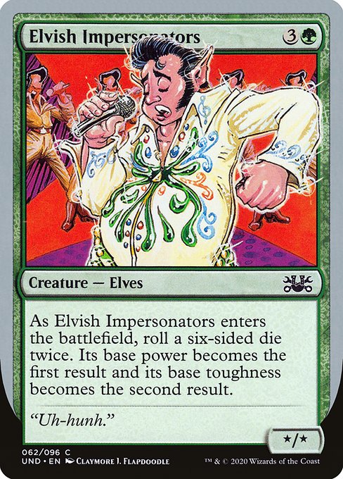 Elvish Impersonators (62) [Unsanctioned]