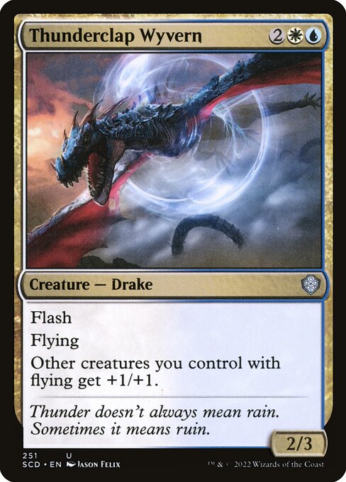 Thunderclap Wyvern (251) [Starter Commander Decks]