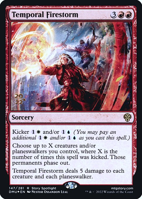 Temporal Firestorm (147s) [Dominaria United Promos]