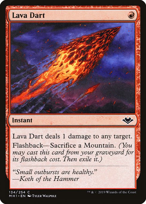 Lava Dart (134) [Modern Horizons]