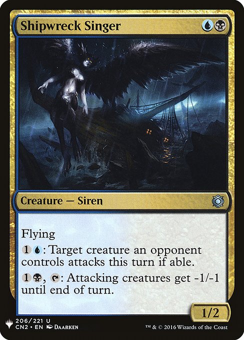 Shipwreck Singer (CN2-206) [The List]