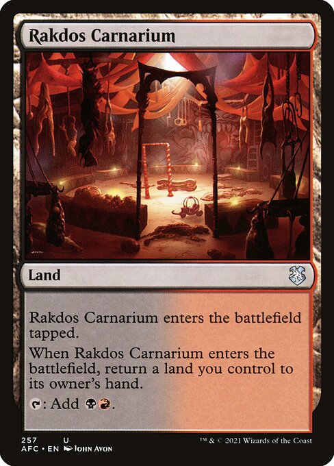 Rakdos Carnarium (257) [Forgotten Realms Commander]