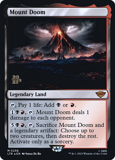 Mount Doom (258s) [Tales of Middle-earth Promos]