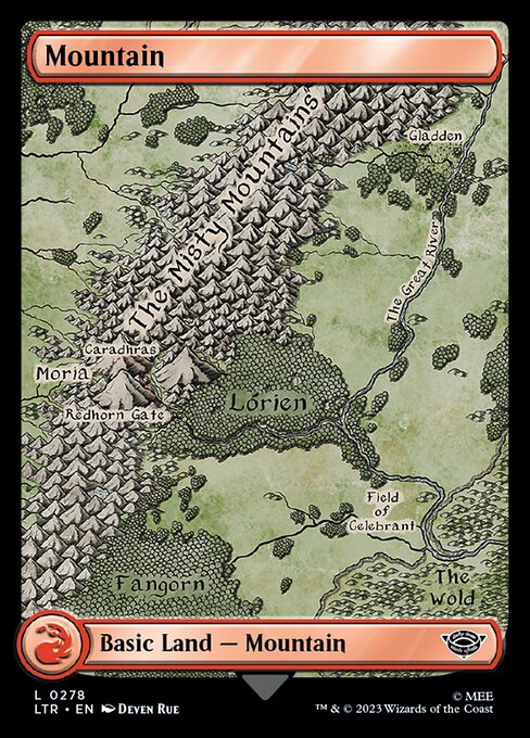 Mountain (278) [The Lord of the Rings: Tales of Middle-earth]