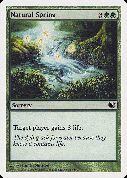Natural Spring (257) [Ninth Edition]