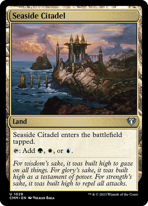 Seaside Citadel (1029) [Commander Masters]