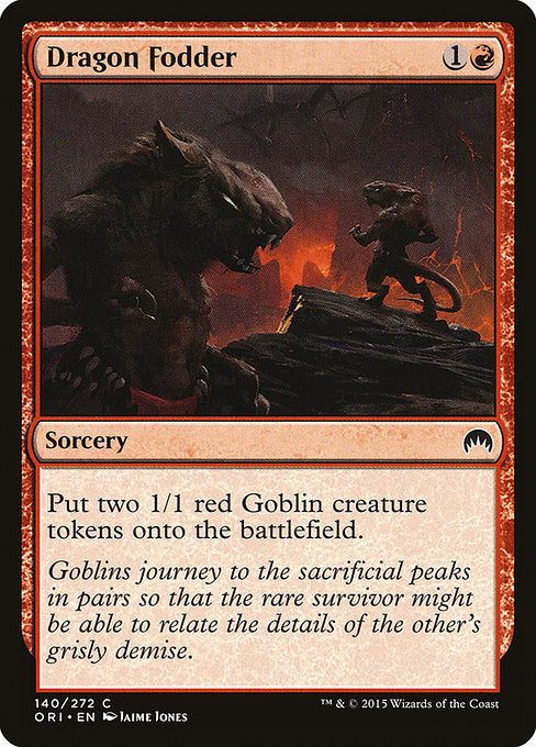 Dragon Fodder (140) [Magic Origins]