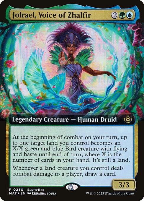 Jolrael, Voice of Zhalfir (230) [March of the Machine: The Aftermath] [Extended Art]