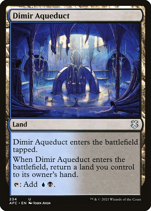 Dimir Aqueduct (234) [Forgotten Realms Commander]