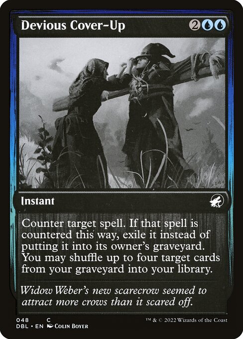 Devious Cover-Up (48) [Innistrad: Double Feature]