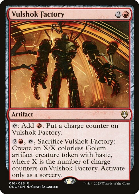 Vulshok Factory (16) [Phyrexia: All Will Be One Commander]