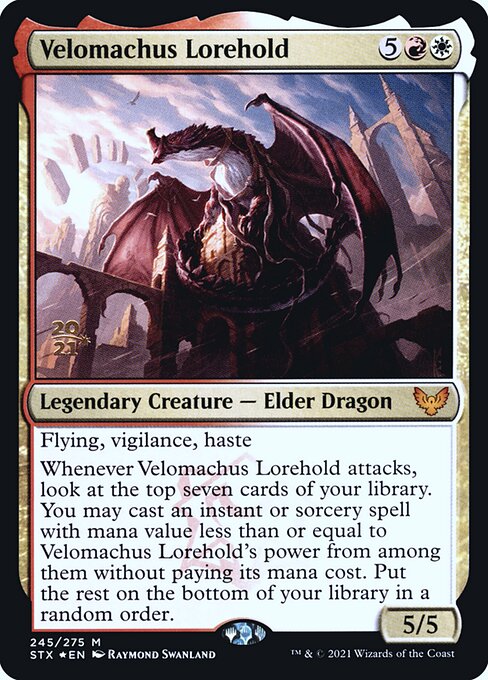 Velomachus Lorehold (245s) [Strixhaven: School of Mages Promos]