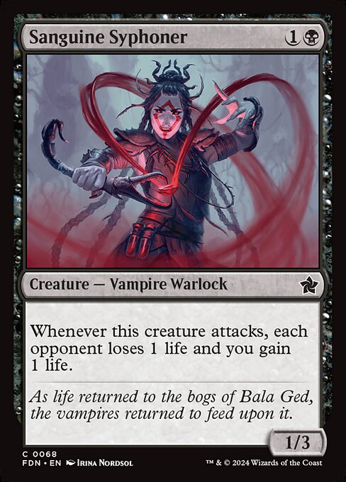 Sanguine Syphoner (68) [Foundations]