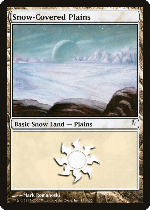 Snow-Covered Plains (151) [Coldsnap]