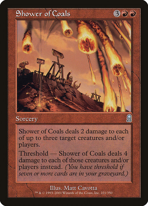 Shower of Coals (221) [Odyssey]